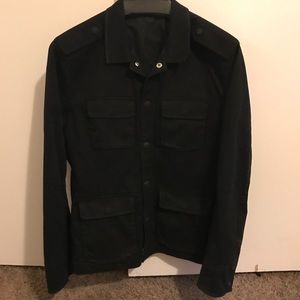 ATM BLACK MILITARY JACKET - MEN’S Large